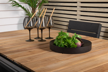 Levels & Mexico Spisestole Sort + Spisebord 160 x 90