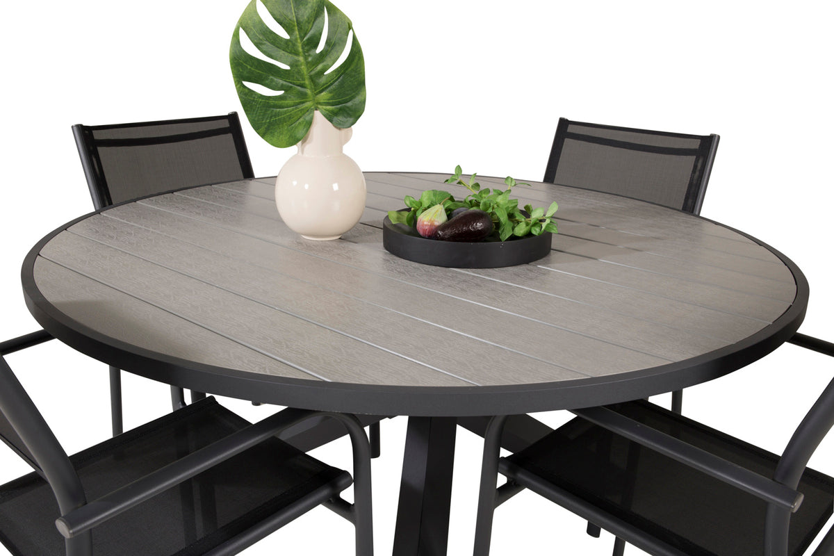 Parma, Santorini Spisegrupper Sort Mørkegrå