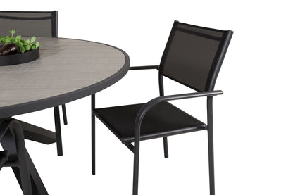 Parma, Santorini Spisegrupper Sort Mørkegrå