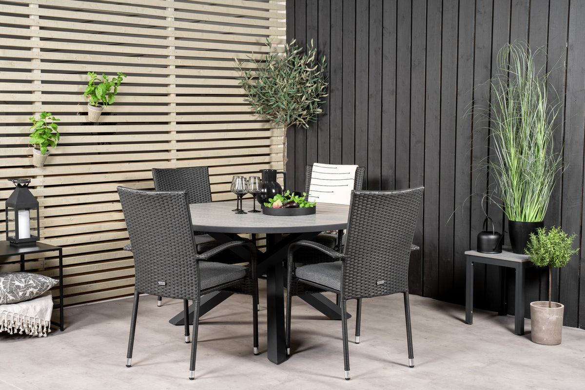 Parma, Anna Spisegrupper Sort Mørkegrå