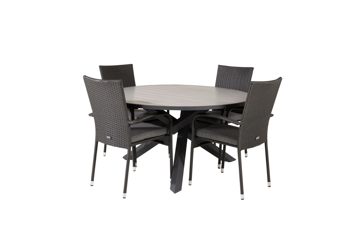 Parma, Anna Spisegrupper Sort Mørkegrå