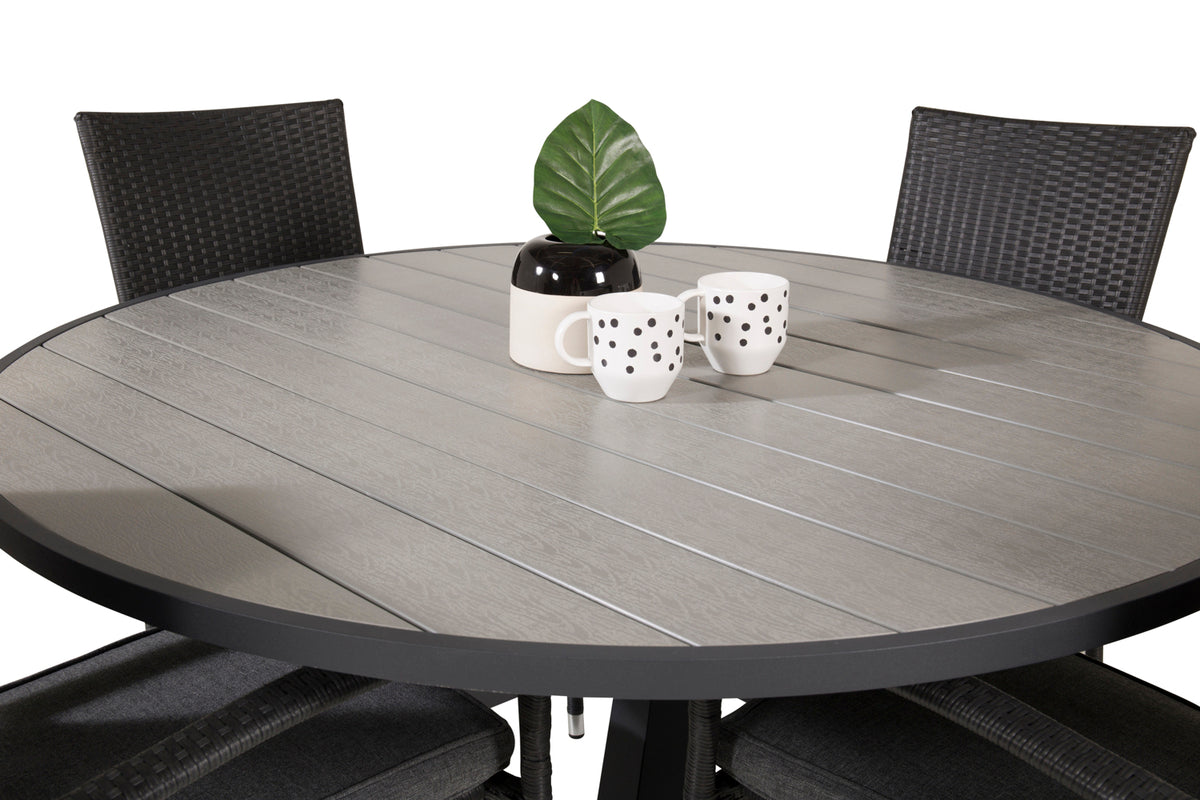 Parma, Anna Spisegrupper Sort Mørkegrå