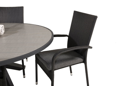 Parma, Anna Spisegrupper Sort Mørkegrå