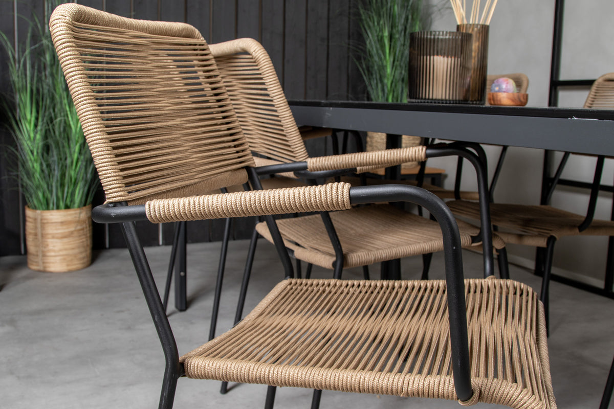 Lindos & Break Spisebordsstole Brun +