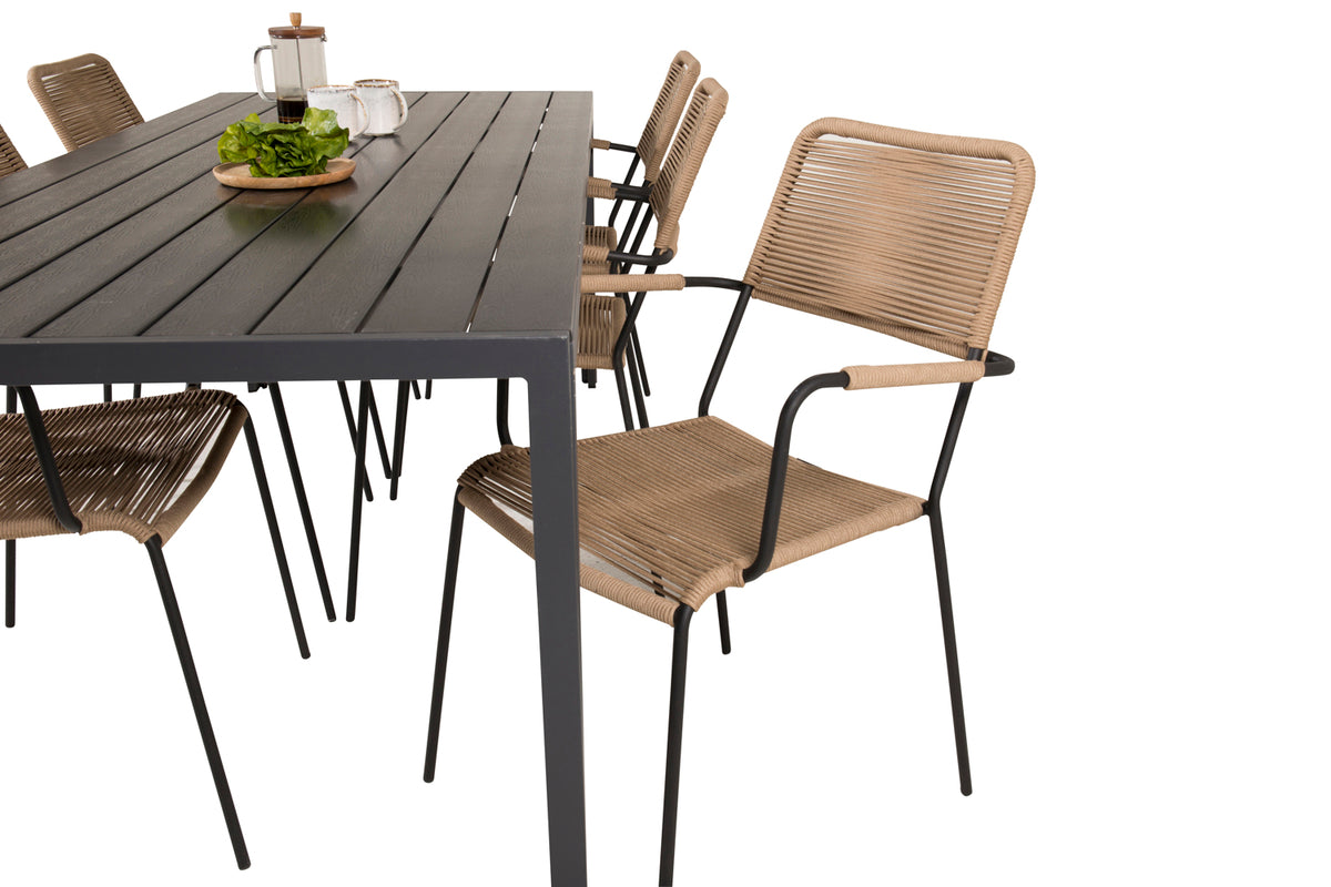 Lindos & Break Spisebordsstole Brun +