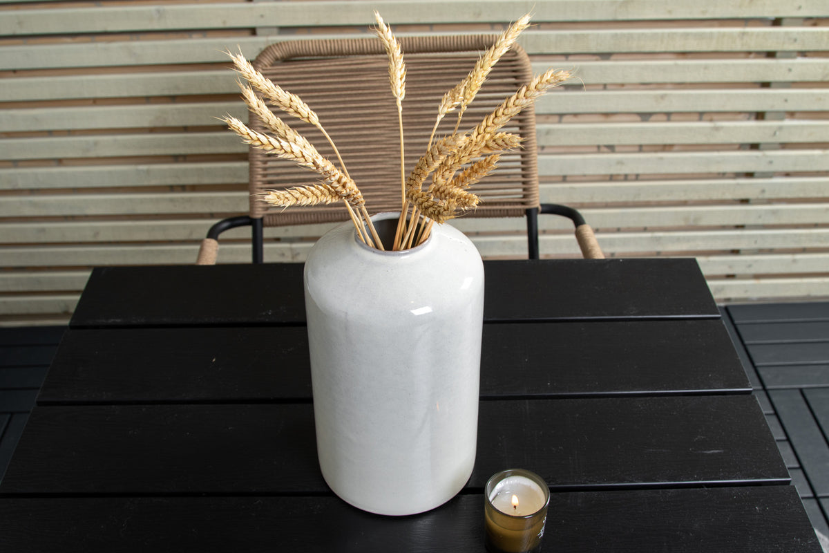 Venture Home Colorado & Lindos Cafebord 70x70 + Spisebordsstole Brun