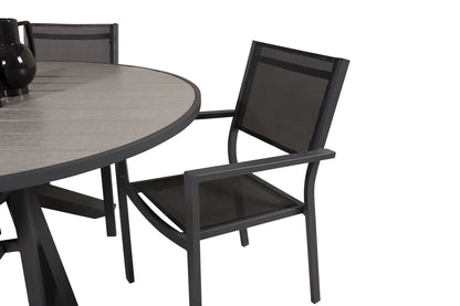 Parma, Copacabana Spisegrupper Sort Mørkegrå