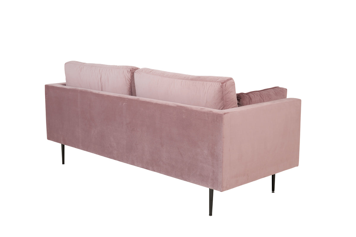 Boom 3-personers Sofa Støvet Lyserød