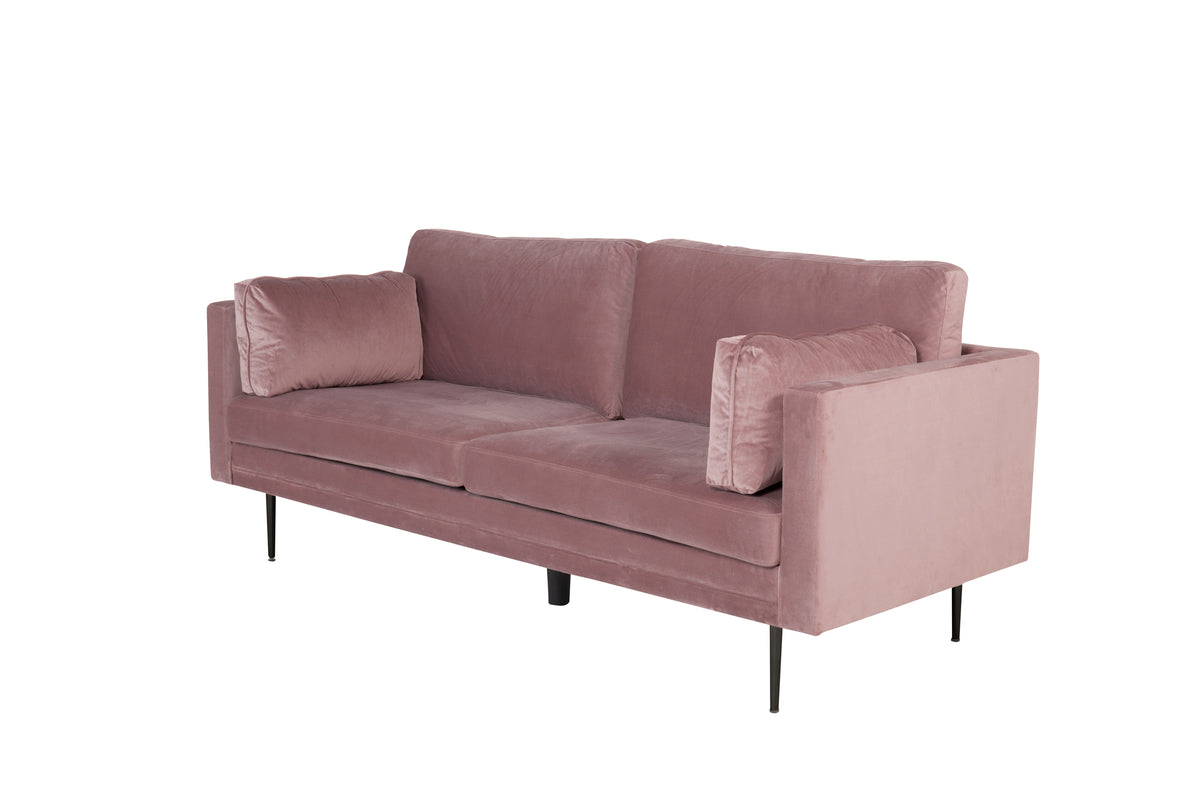 Boom 3-personers Sofa Støvet Lyserød