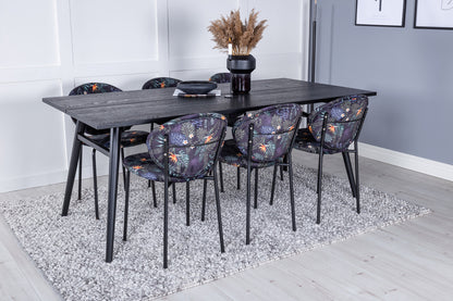 Sleek, Vault rektangulært spisebordssæt