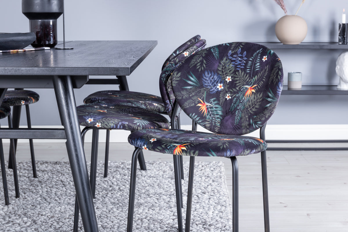 Sleek, Vault rektangulært spisebordssæt