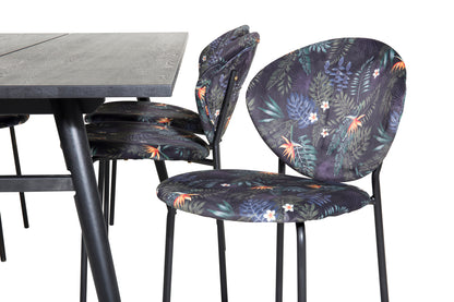 Sleek, Vault rektangulært spisebordssæt