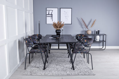 Sleek, Arrow rektangulært spisebordssæt