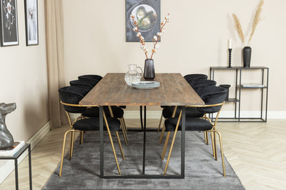 Rektangulært spisesæt