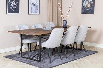 Padang, Velvet Deluxe Rektangulært Spisesæt