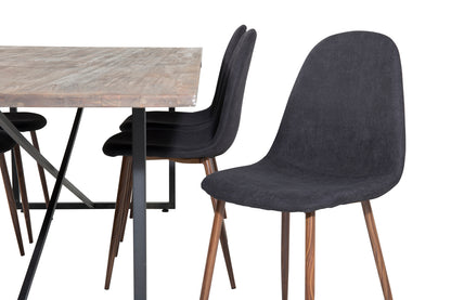 Rektangulært spisesæt