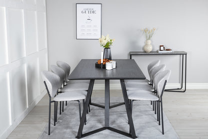 Marina, Vault Rektangulært Spisebordssæt