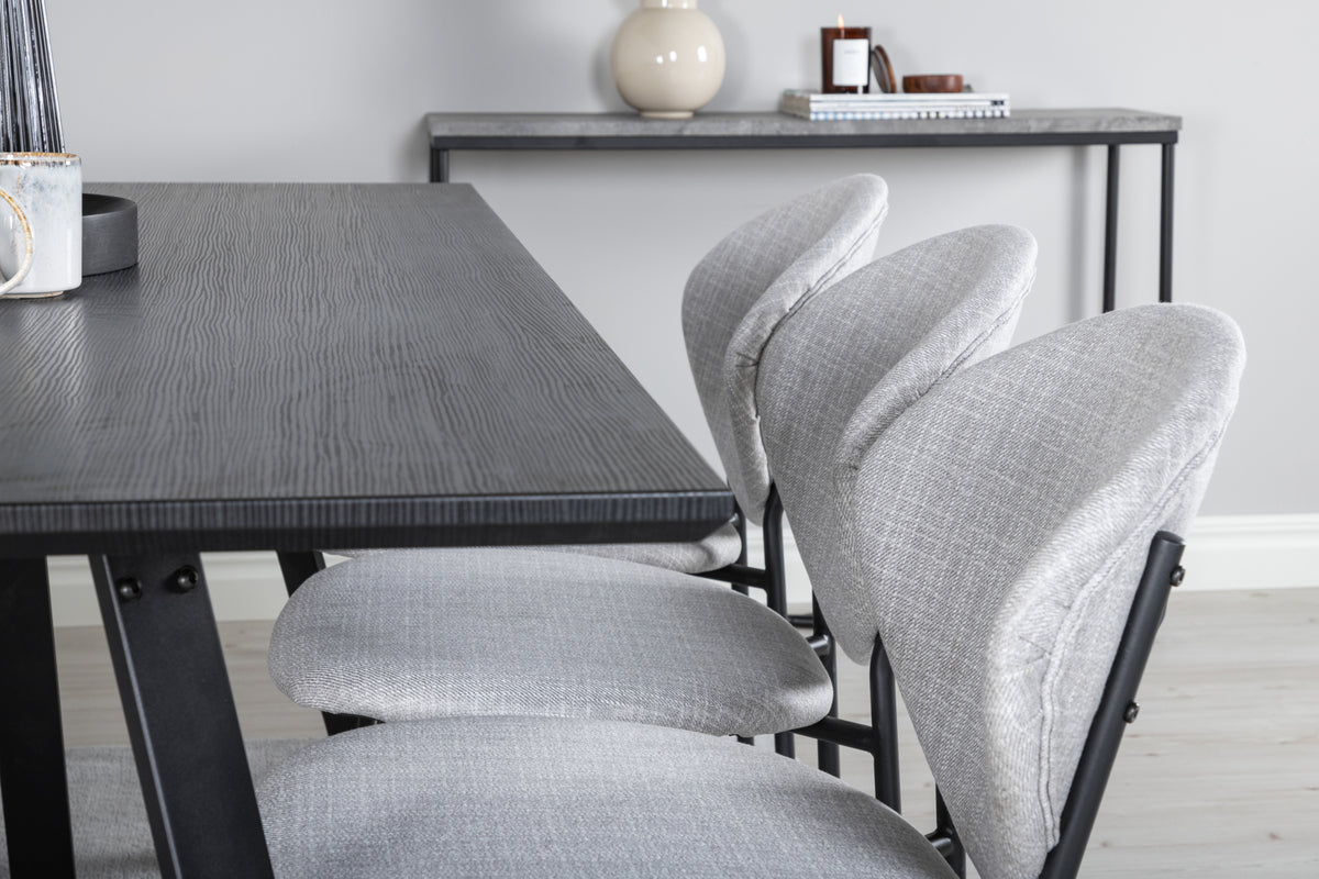 Marina, Vault Rektangulært Spisebordssæt