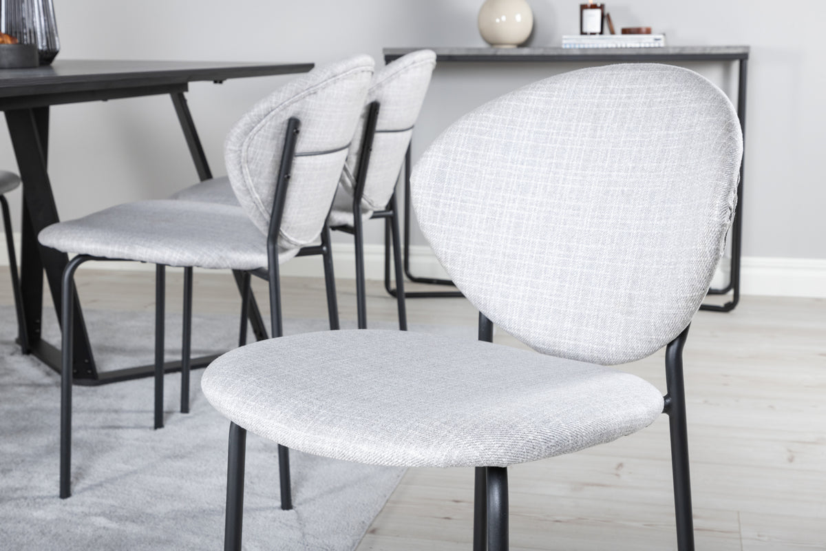 Marina, Vault Rektangulært Spisebordssæt