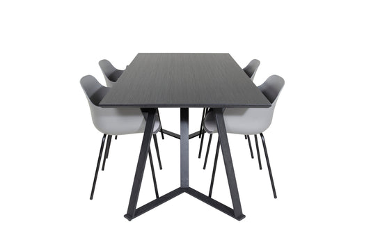 Marina, Comfort Rektangulært Spisebordssæt