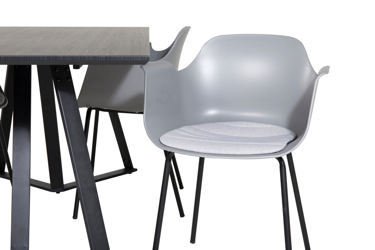 Marina, Comfort Rektangulært Spisebordssæt