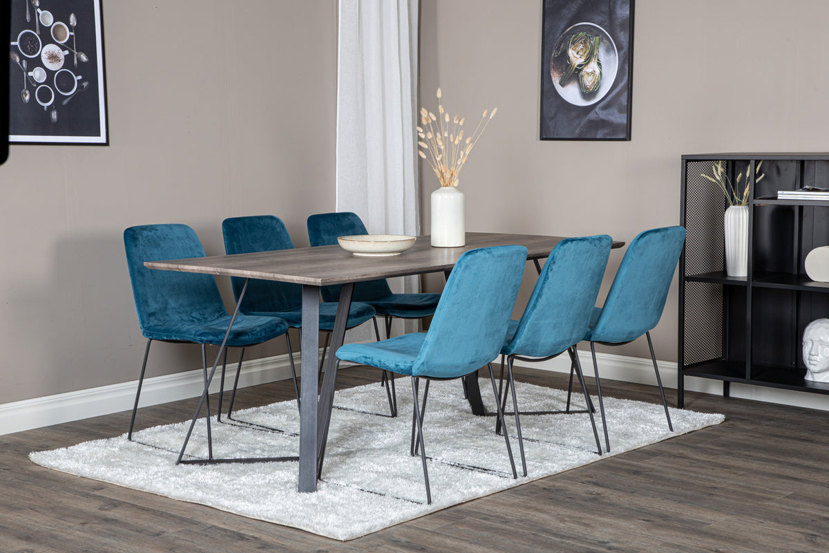 Marina, Muce Rektangulært Spisebordssæt