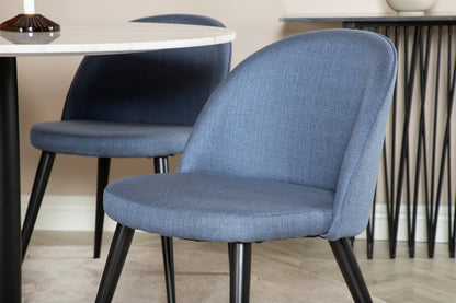 Estelle, Velvet Rundt Spisebordssæt