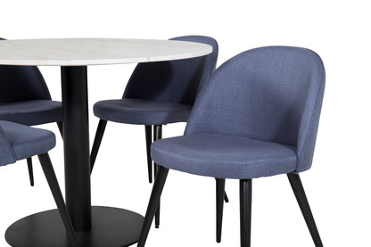 Estelle, Velvet Rundt Spisebordssæt