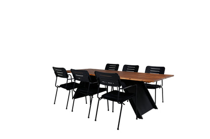 Doory, Nicke Spisegrupper Sort Natur