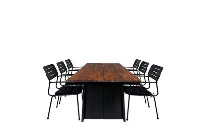 Doory, Nicke Spisegrupper Sort Natur