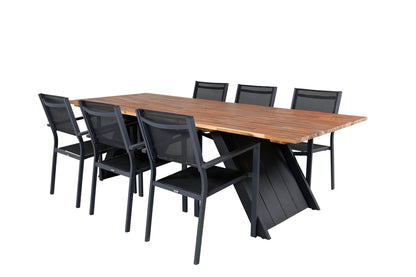 Doory, Copacabana Spisegrupper Sort Natur