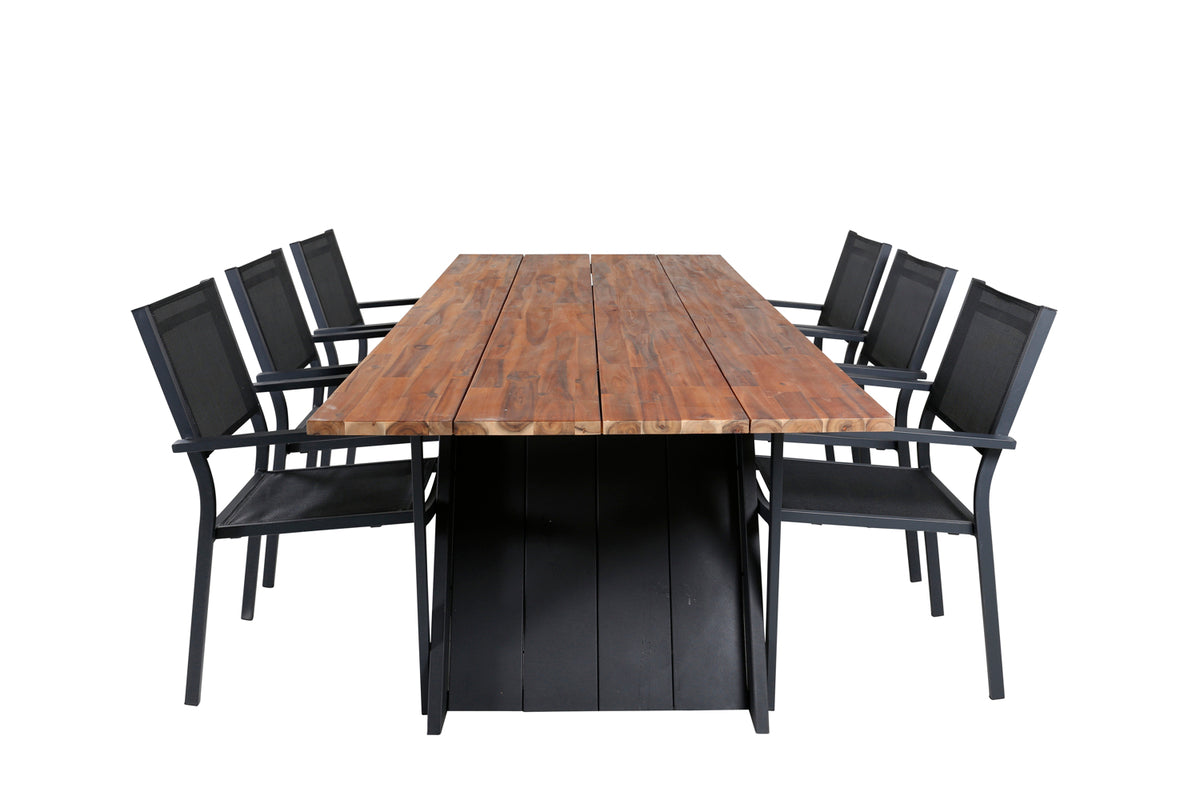 Doory, Copacabana Spisegrupper Sort Natur