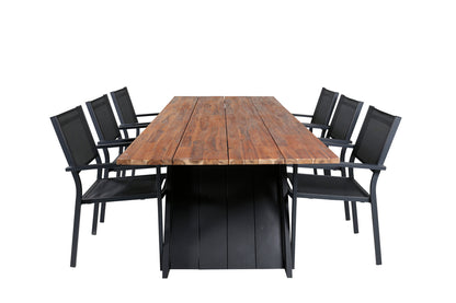 Doory, Copacabana Spisegrupper Sort Natur