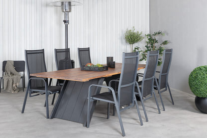 Doory, Copacabana Spisegrupper Sort Natur