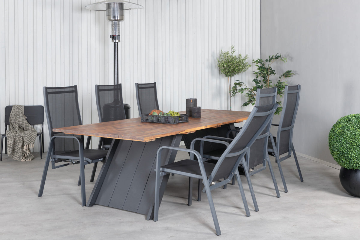 Doory, Copacabana Spisegrupper Sort Natur