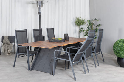 Doory, Copacabana Spisegrupper Sort Natur