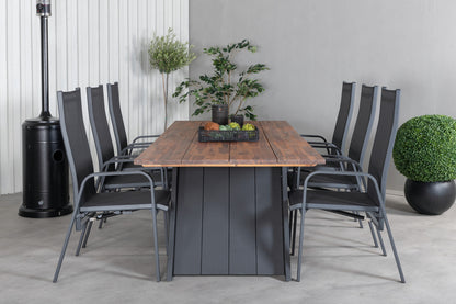 Doory, Copacabana Spisegrupper Sort Natur