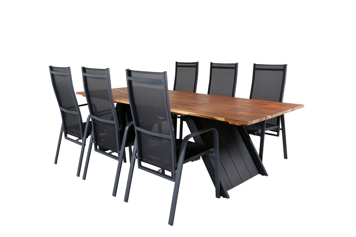 Doory, Copacabana Spisegrupper Sort Natur