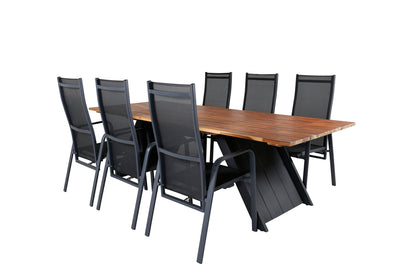 Doory, Copacabana Spisegrupper Sort Natur