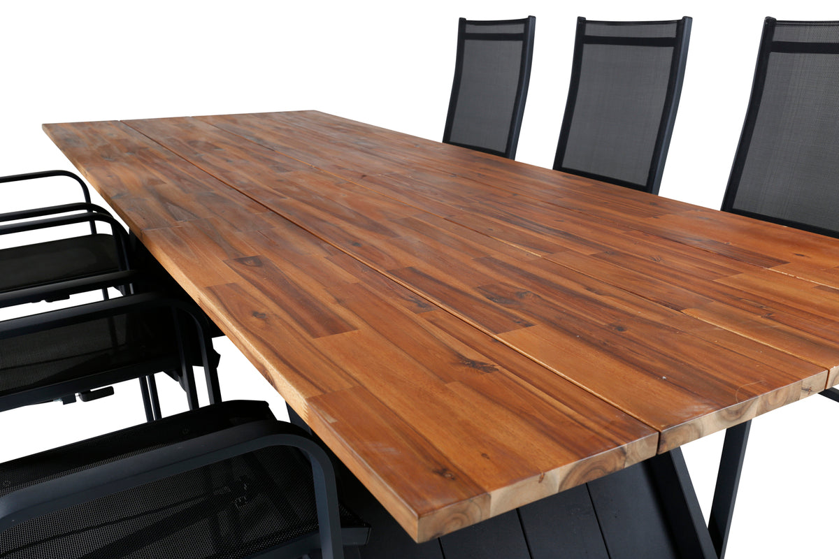 Doory, Copacabana Spisegrupper Sort Natur