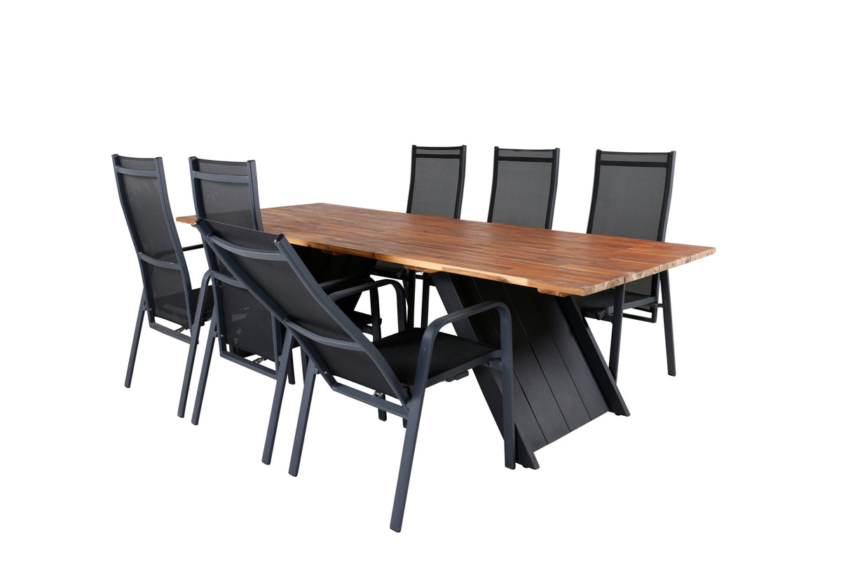 Doory, Copacabana Spisegrupper Sort Natur