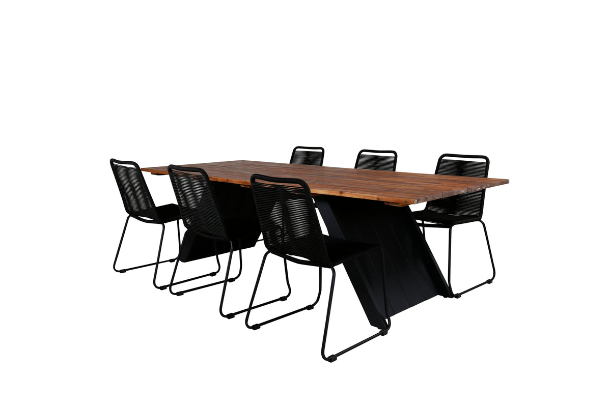 Doory, Lindos Spisegrupper Sort Natur