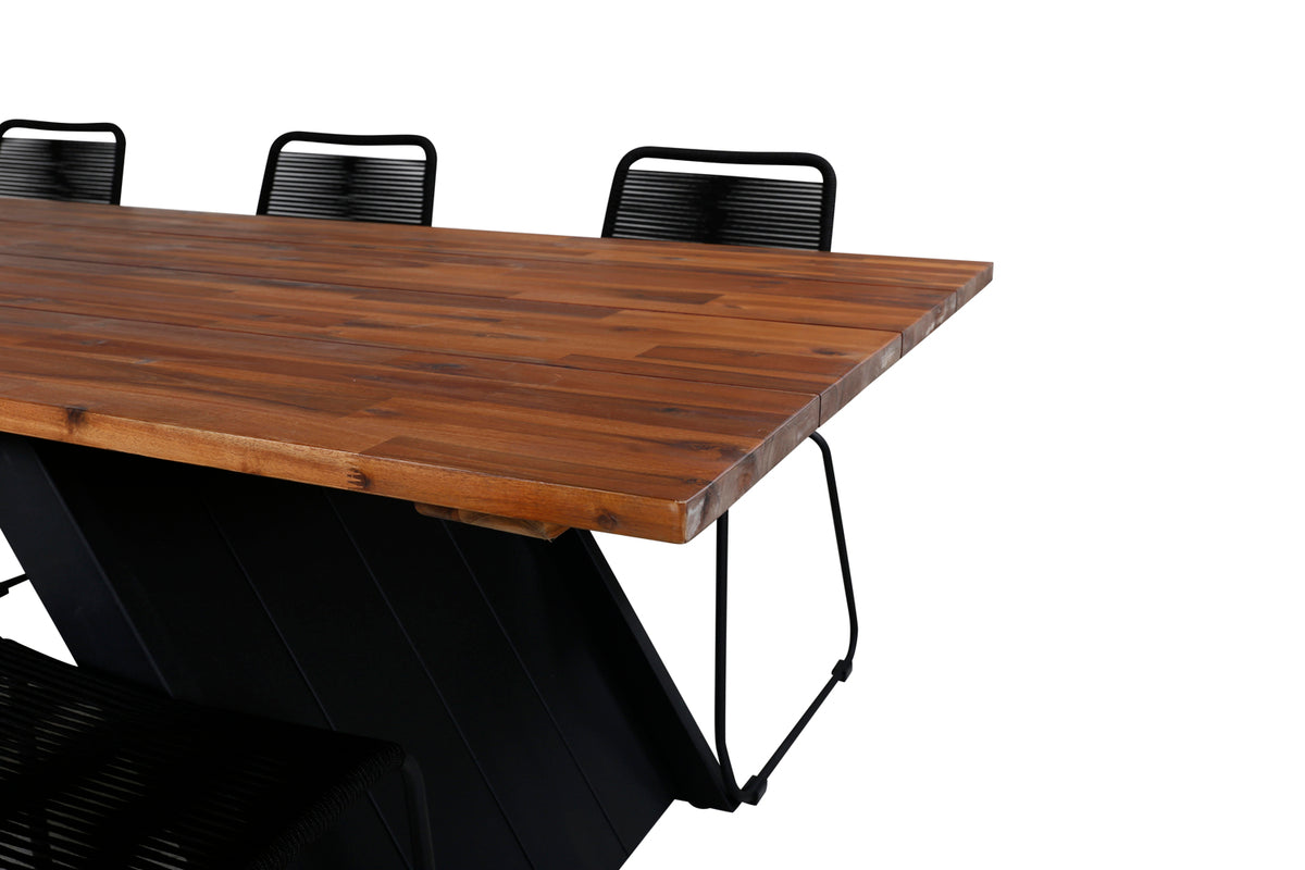 Doory, Lindos Spisegrupper Sort Natur