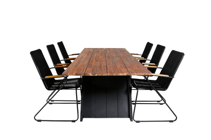 Doory, Bois Spisegrupper Sort Natur