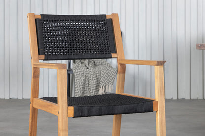 Doory & Little John Spisebord 250x100 + Spisestole Natur