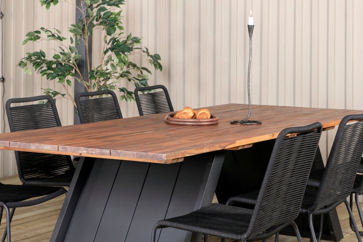 Doory, Lindos Spisegrupper Sort Natur