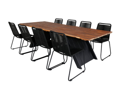 Doory, Lindos Spisegrupper Sort Natur