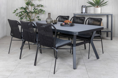 Virya, Julian Rektangulære Spisegrupper