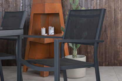 Spisestuesæt Sort Sort