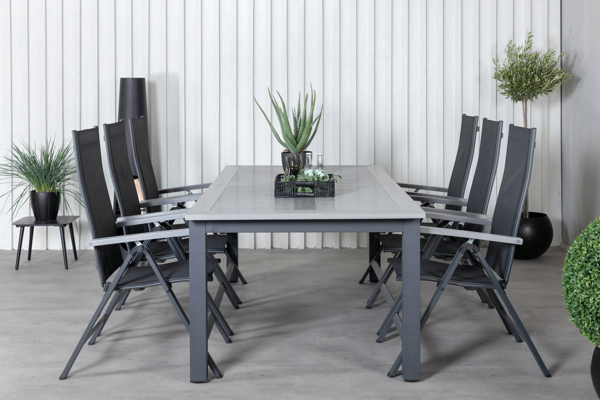 Albany, Albany Spisegrupper Sort Mørkegrå